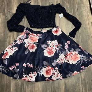 NWT My Michelle two piece 7 juniors